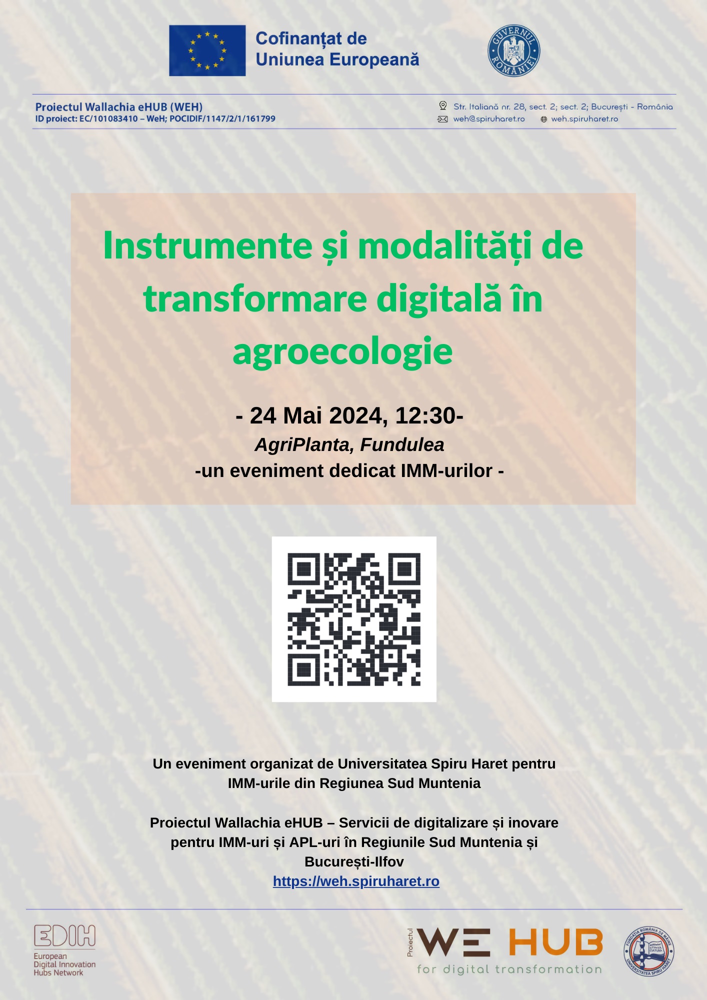 Poster Eveniment WEH 24 MAI 2024