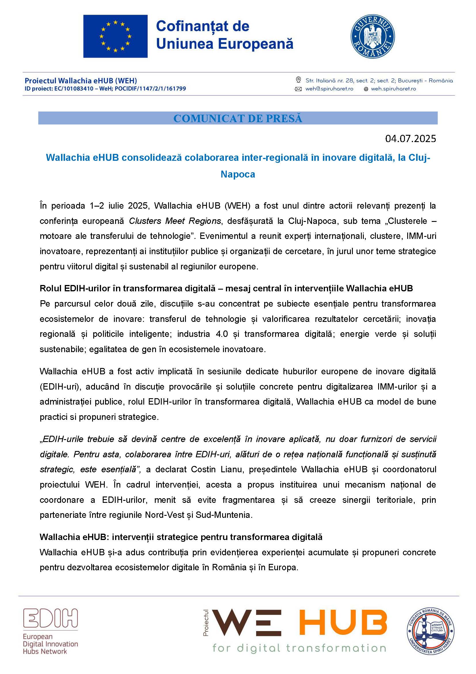 Comunicat WEH Cluj 4iulie2025 f Page 1